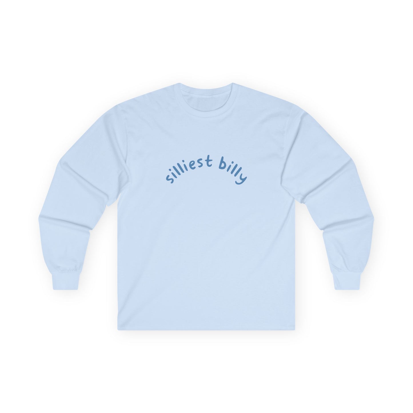 Silliest Billy Light Blue Long-Sleeve Top