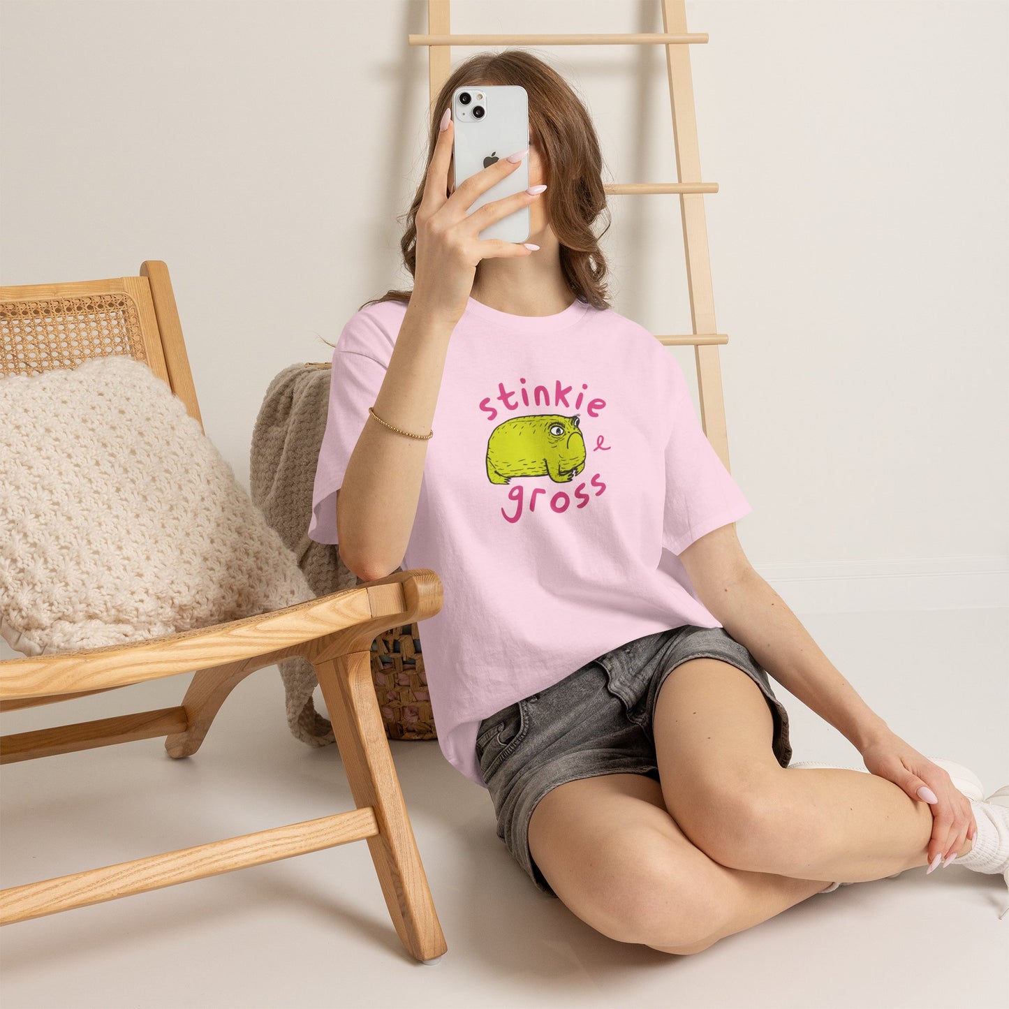 Stinkie & Gross Pink T-Shirt
