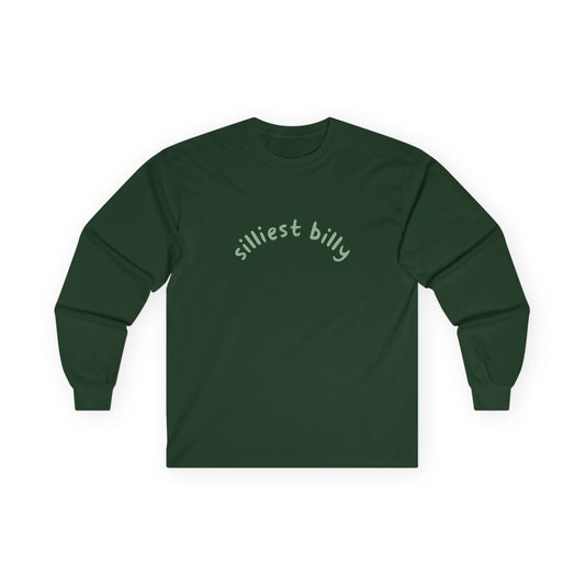 Silliest Billy Forest Green Long-Sleeve Top